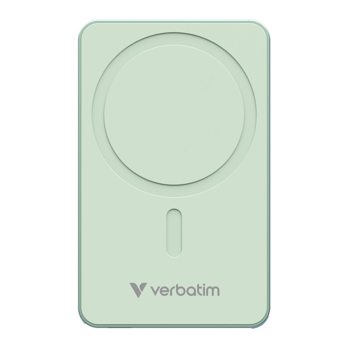 VERBATIM CHARGE N GO ESSENTIALS POWER BANK MAGNETIC WIRELESS 5000MAH GREEN WCF (P)