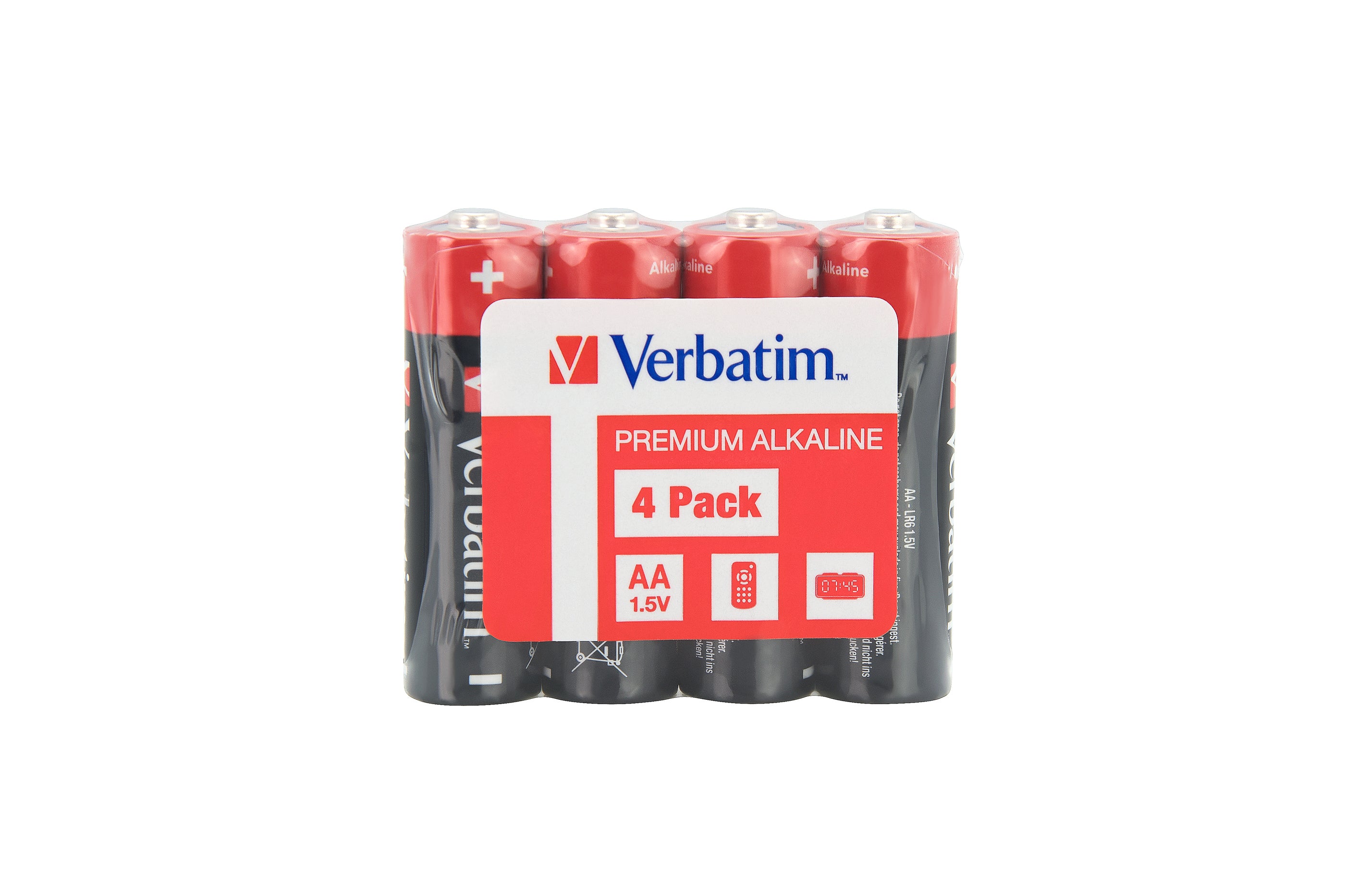 ALKALINE BATTERY AA 4 PACK SHRINK WRAP