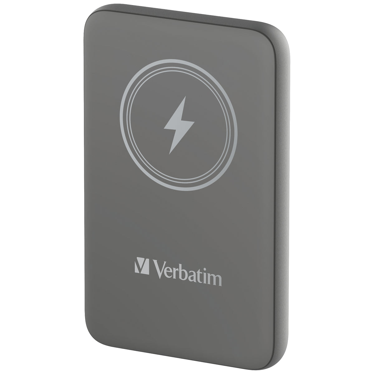 VERBATIM CHARGE N GO MAGNETIC WIRELESS POWER BANK 10000 GREY WCF (P)