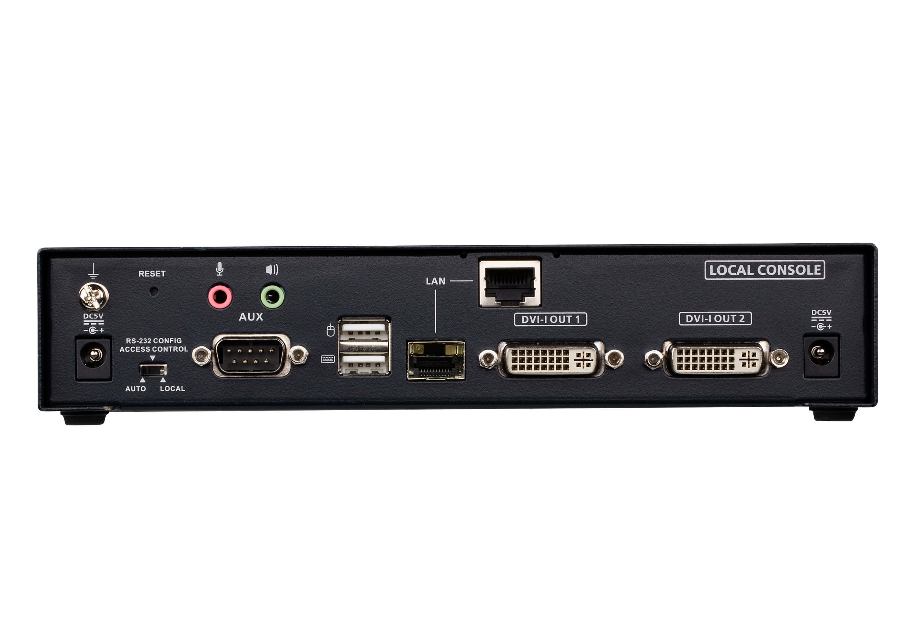 ATEN PREMIUM KE6940AT EMET PROL. KVM DOUBLE DVI/USB  IP/SDP