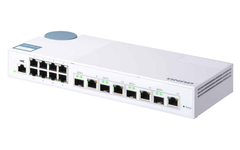 8x1Gbps 4x10G SFP+/NBASE-T webmgd switch