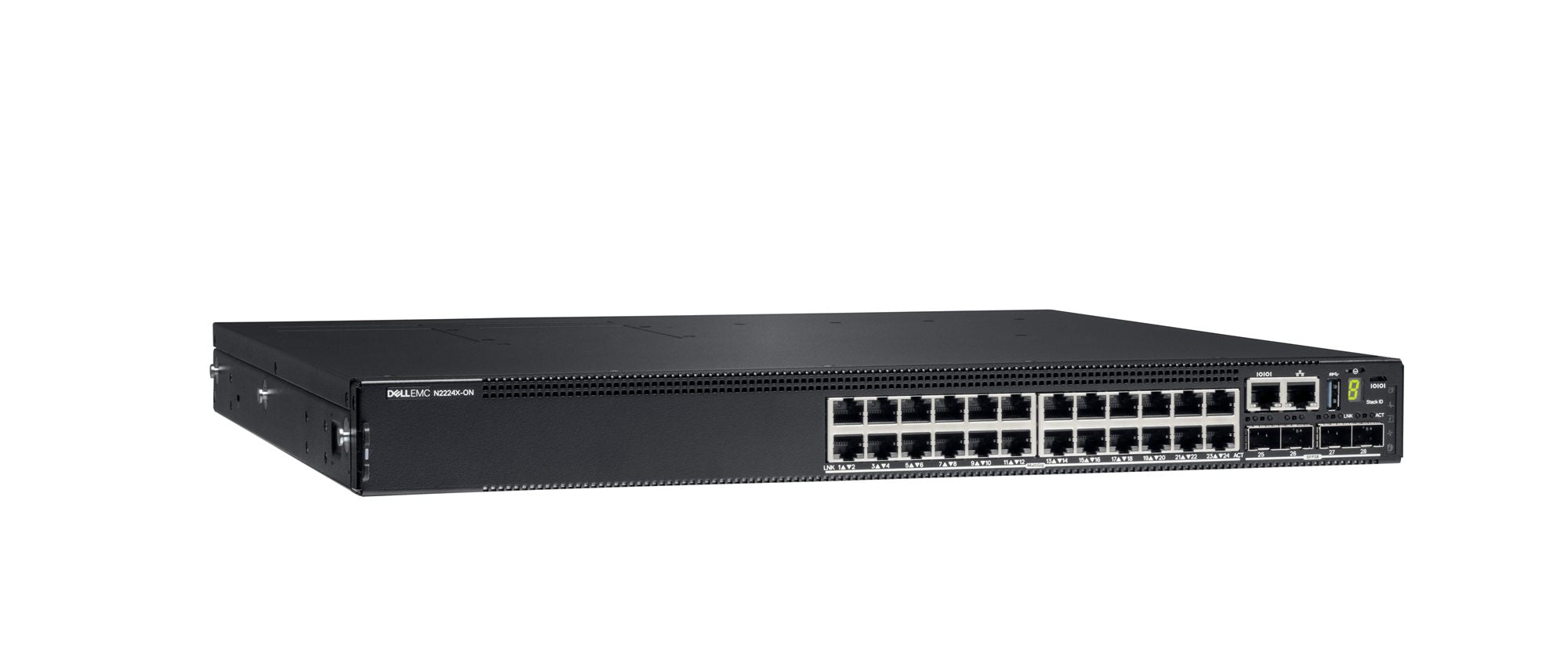 DELL N2224X-ON Géré L3 Gigabit Ethernet (10/100/1000) 1U Noir