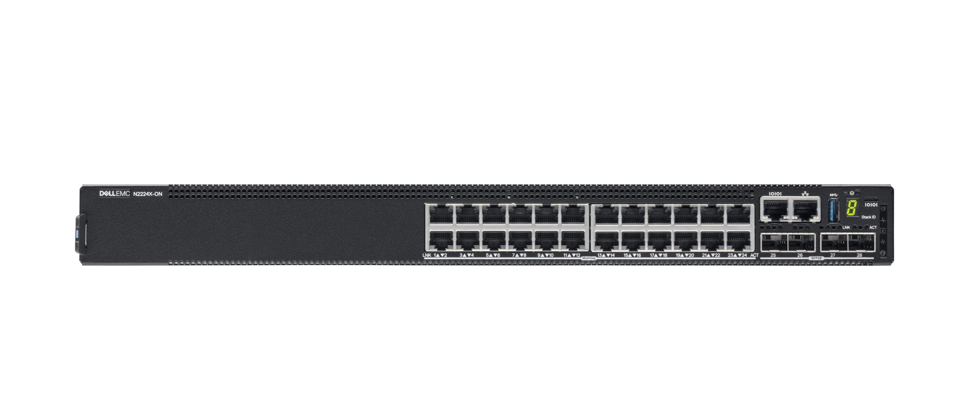 DELL N2224X-ON Géré L3 Gigabit Ethernet (10/100/1000) 1U Noir