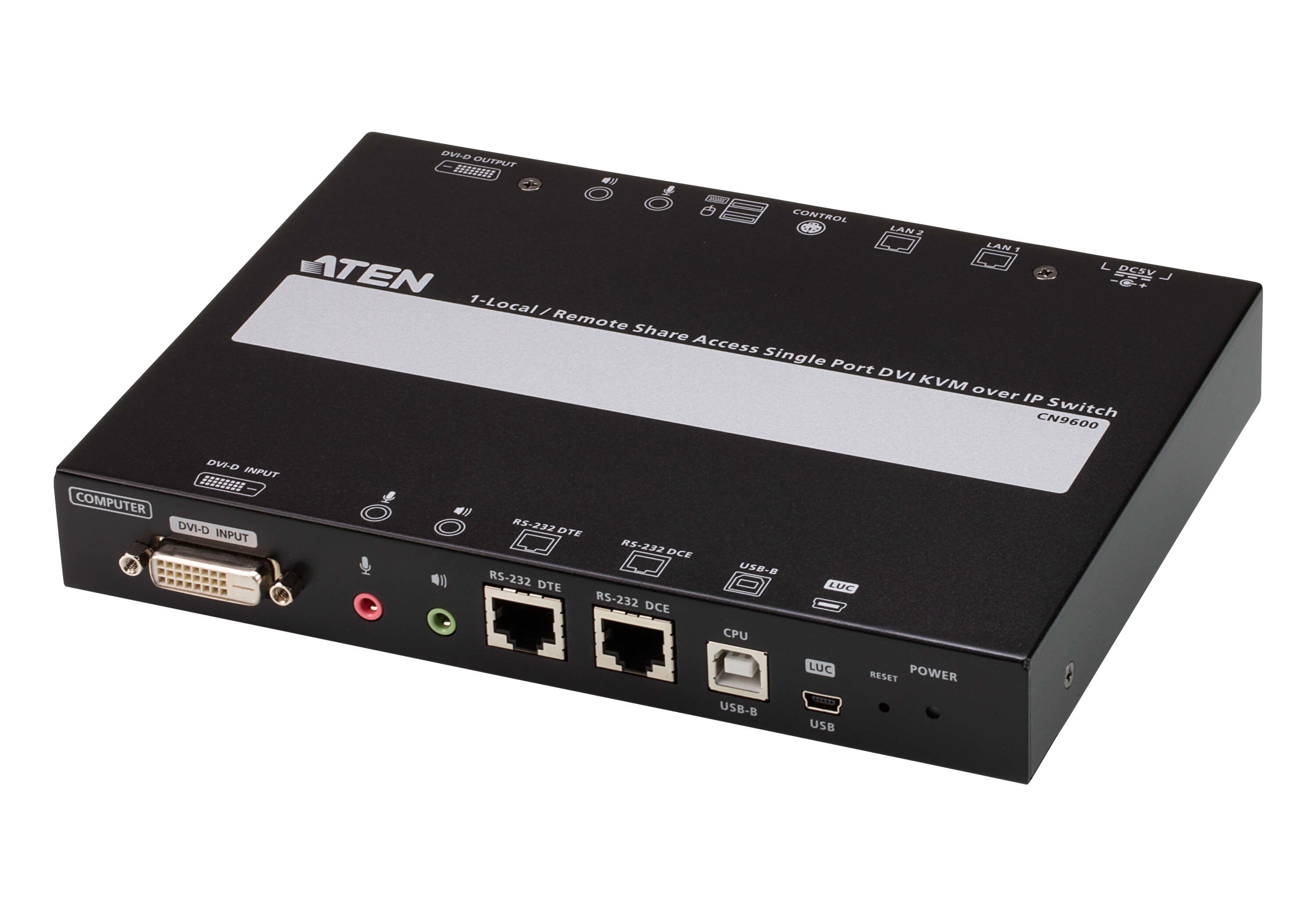 ATEN CN9600 Accès à distance KVM IP DVI/USB/Audio Virtual Média