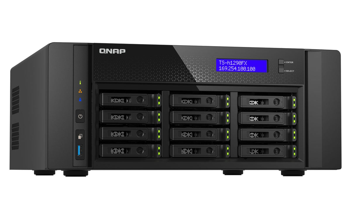 12-Bay U.2 NVMe PCIe Gen4 x4 all-flash d