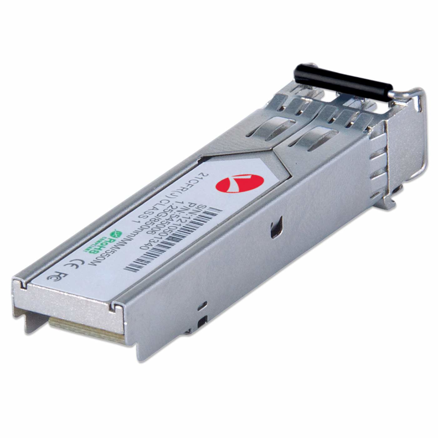 Intellinet 545006 module émetteur-récepteur de réseau Fibre optique 1000 Mbit/s SFP 850 nm