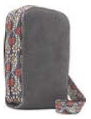 Trend Camera Case small gray cordoroy