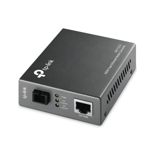 TP-LINK 10/100MBPS RJ45 TO 100MBPS SNGL