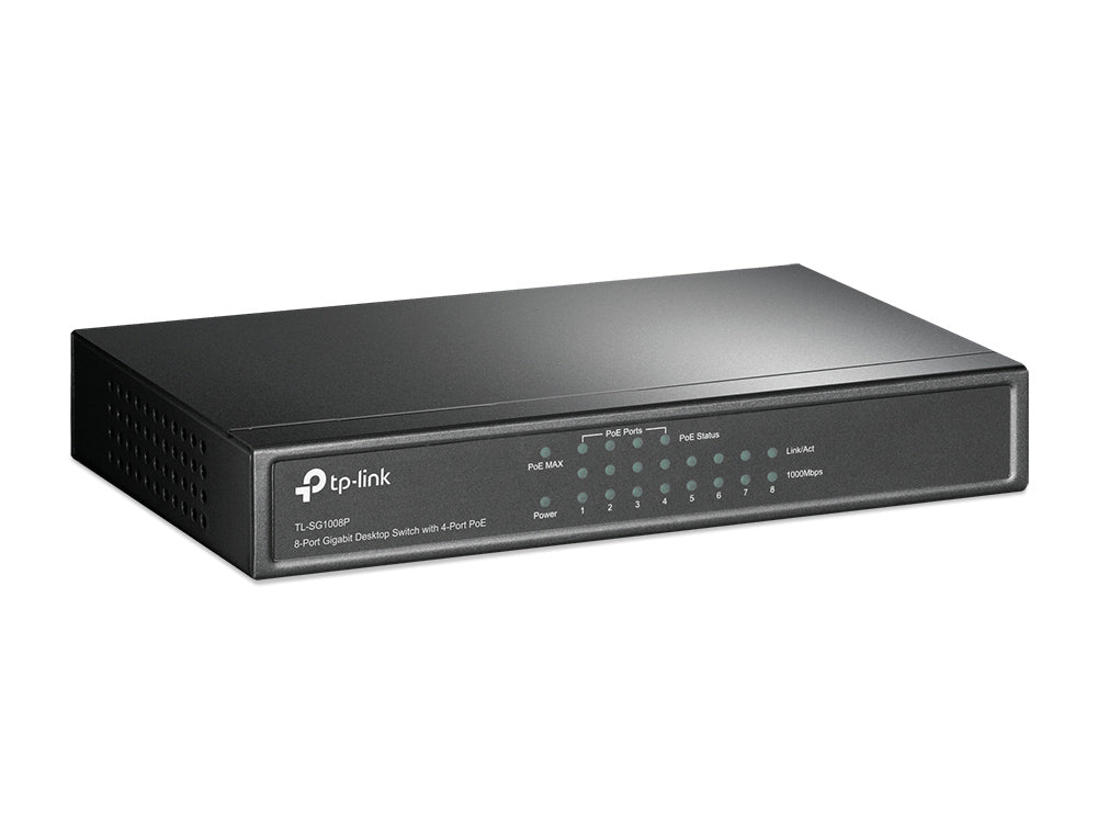 8-Port Gigabit PoE Switch