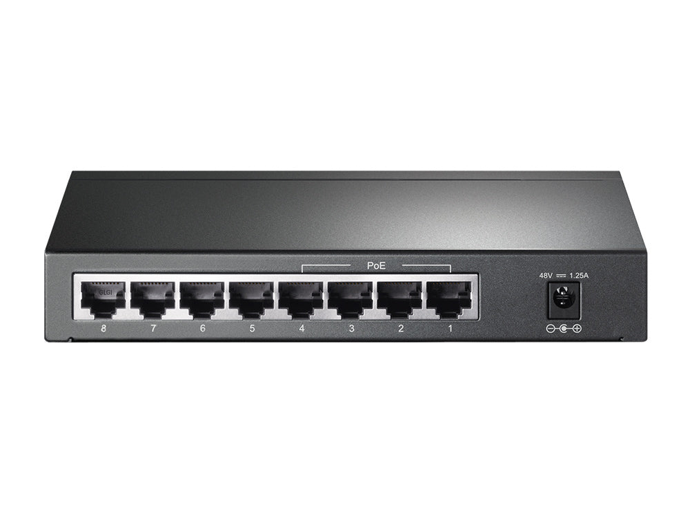 8-Port Gigabit PoE Switch