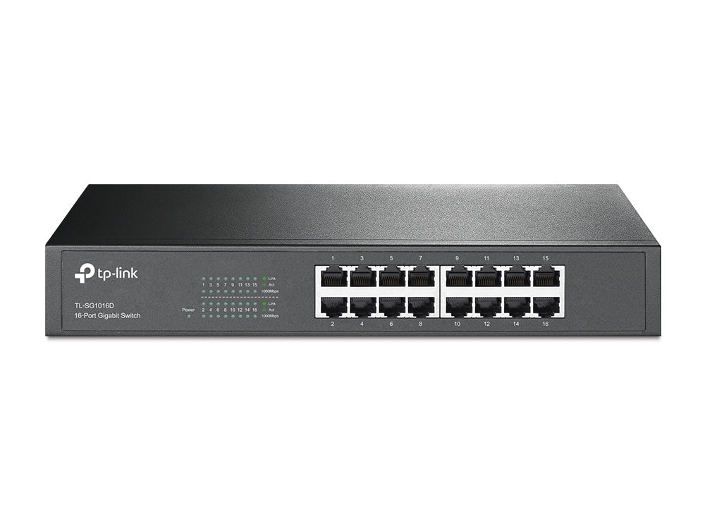 16 port Desktop/Rackmount Gigabit Switch