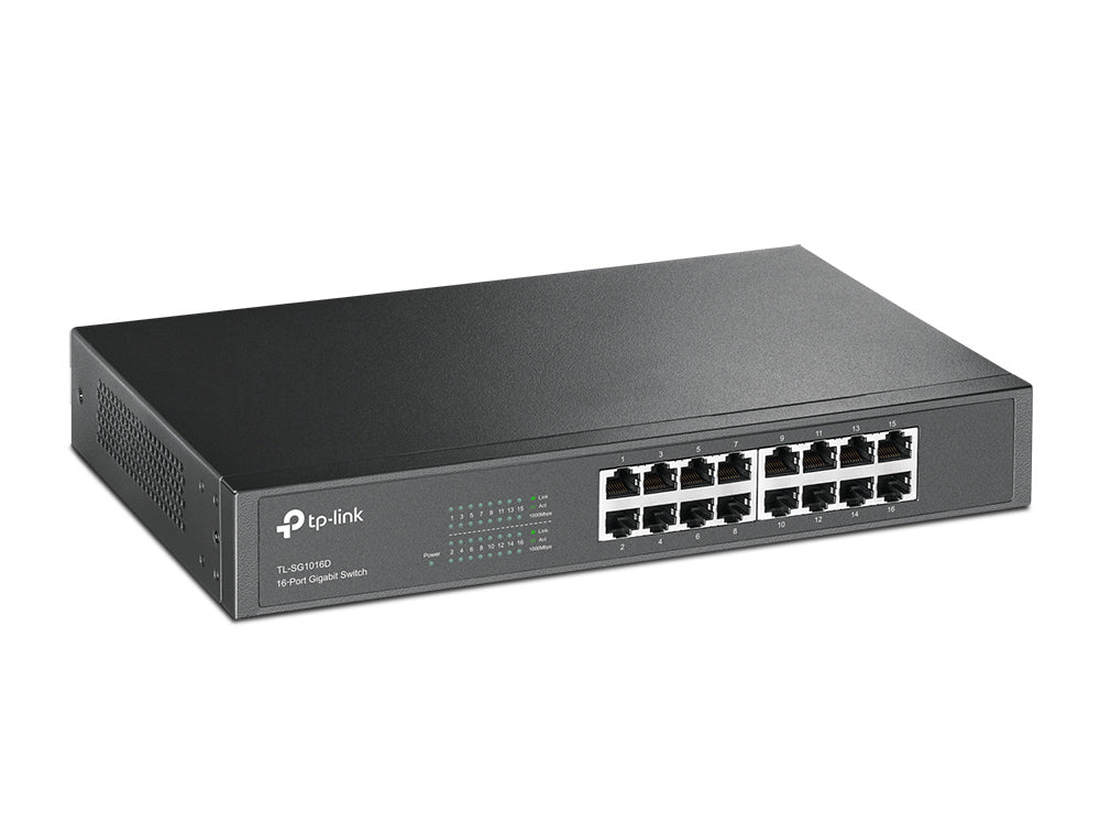 16 port Desktop/Rackmount Gigabit Switch