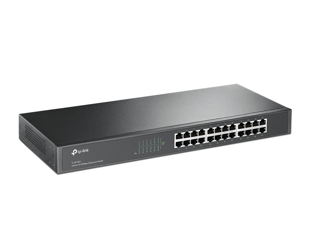24 p 10/100M Switch 19 inch rack-mount