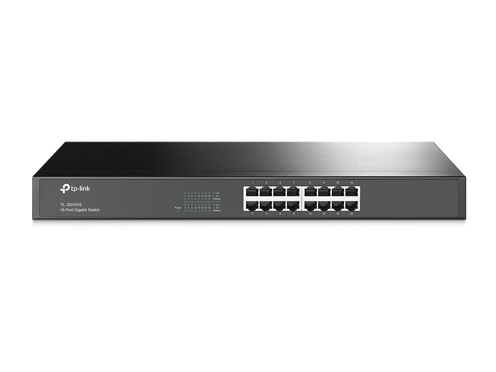 16 Gigabit Switch 19-inch rack-mount