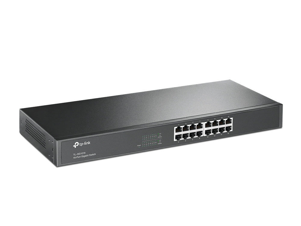 16 Gigabit Switch 19-inch rack-mount