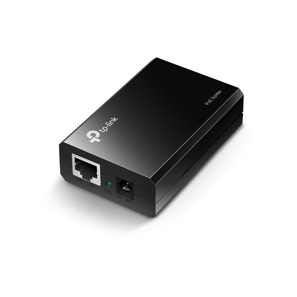 TP-Link TL-POE10R séparateur voix-données Connexion Ethernet, supportant l'alimentation via ce port (PoE) Noir