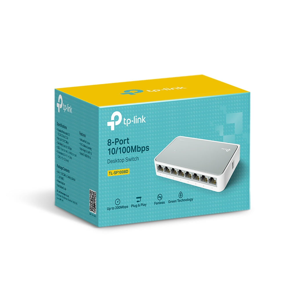 8-Port 10/100 Switch Desktop