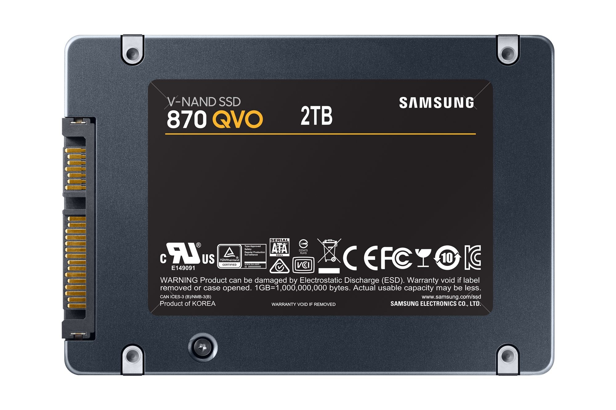 "Samsung MZ-77Q2T0 2.5"" 2000 Go Série ATA III V-NAND MLC"