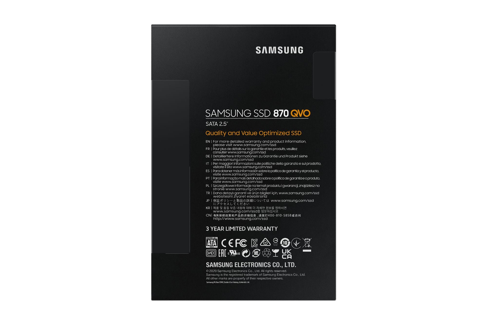"Samsung MZ-77Q1T0 2.5"" 1000 Go Série ATA III QLC"