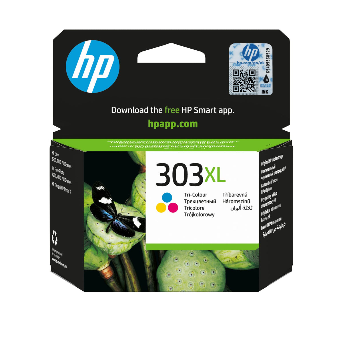 HP 303XL High Yield Tri-color Ink Cartridge