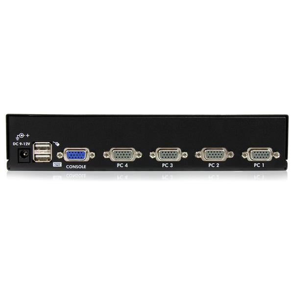 4 Port 1U Rackmount USB KVM Switch