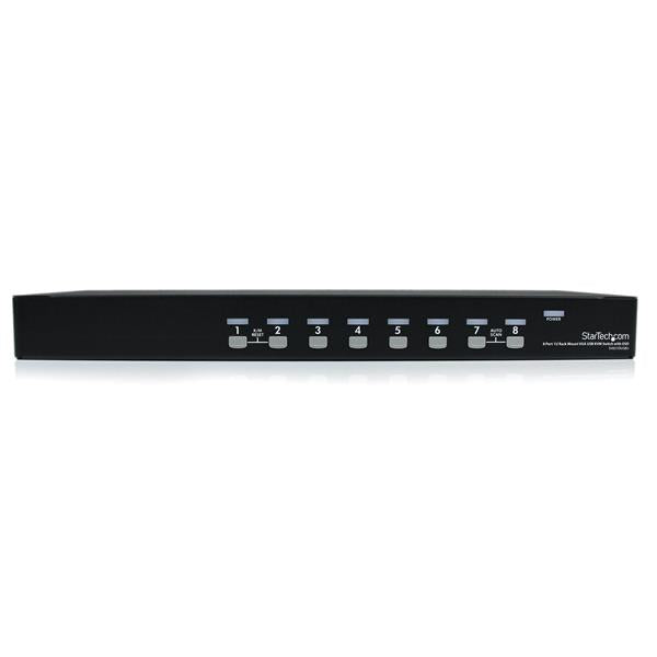 8 Port 1U Rackmount USB KVM Switch