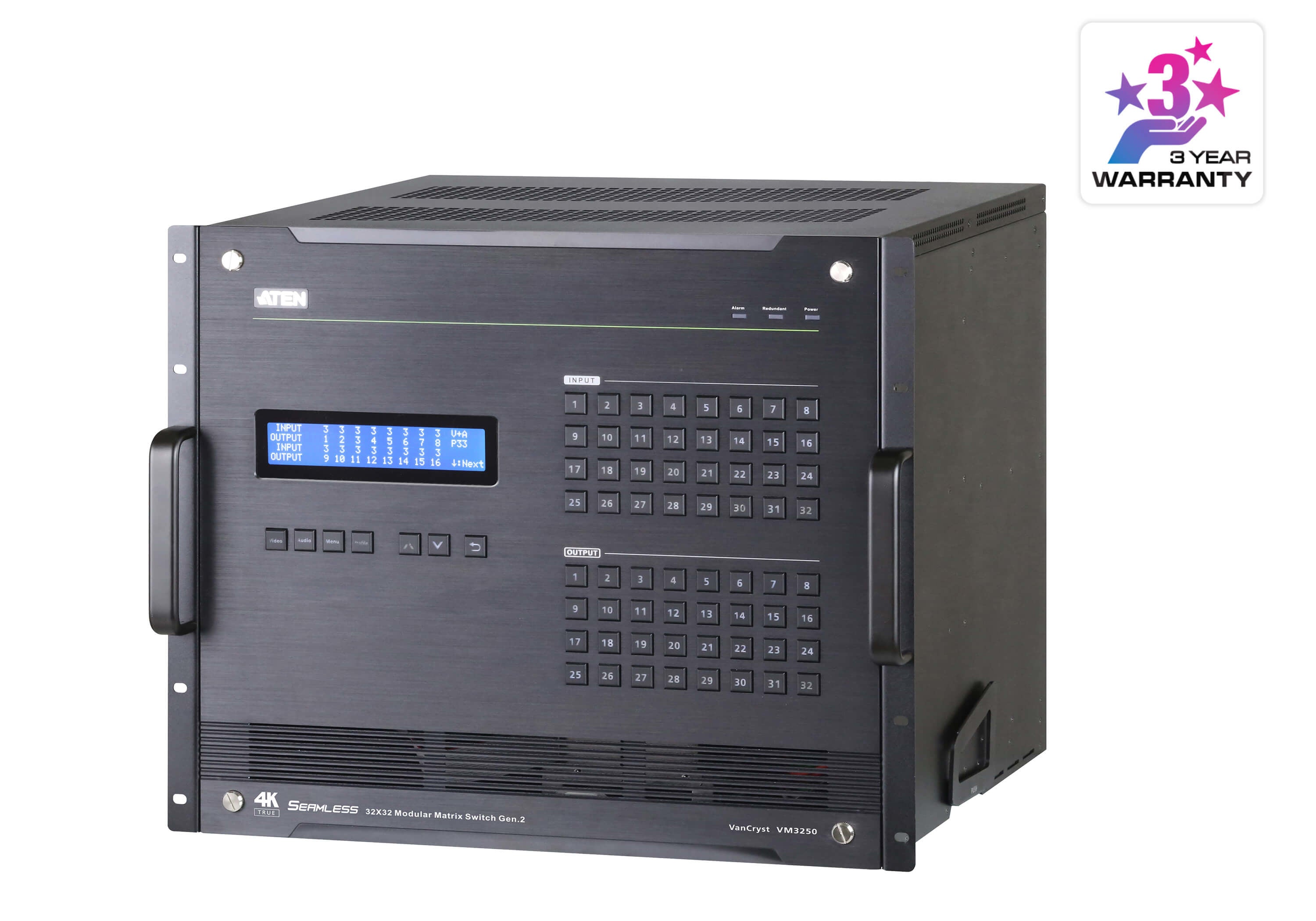 ATEN Premium VM3250 CHASSIS MODULAIRE 32 x 32