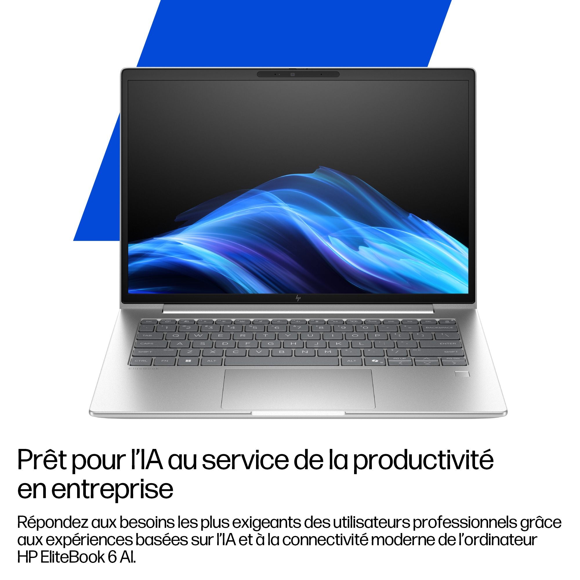 HP EliteBook 6 G1i IA Nouvelle génération Intel Core Ultra 5 225U 16p WUXGA 32Go 1To SSD UMA W11P Copilot + PC 1/1/0
