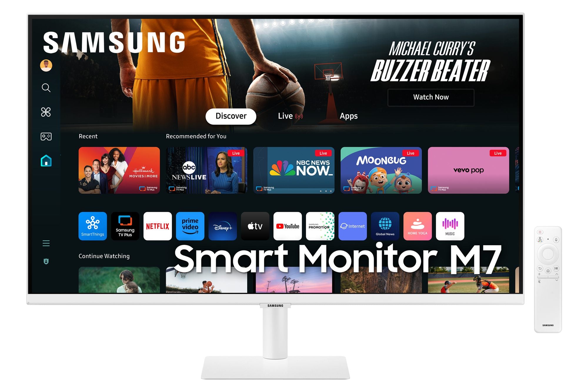 SMART MONITOR M7 - M70D 32" - BLANC