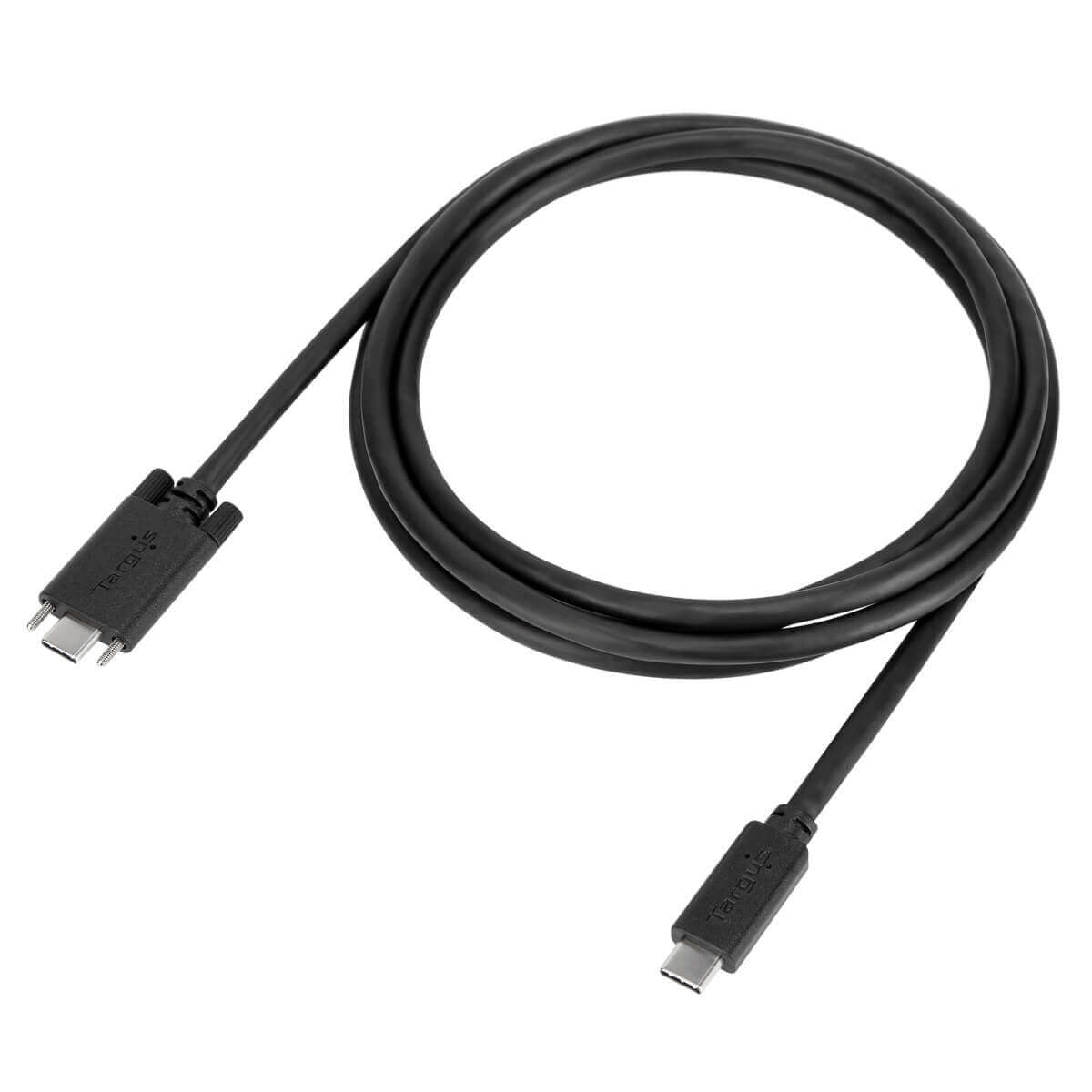 TARGUS 1m USB-C Screw-in 5A 10G