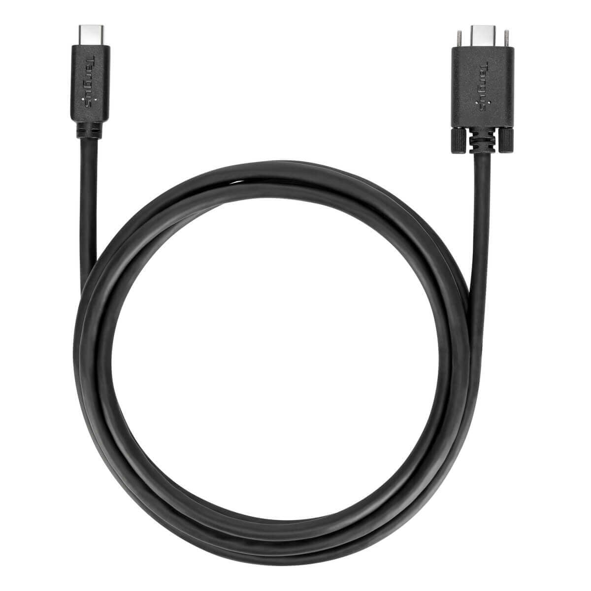 TARGUS 1m USB-C Screw-in 5A 10G