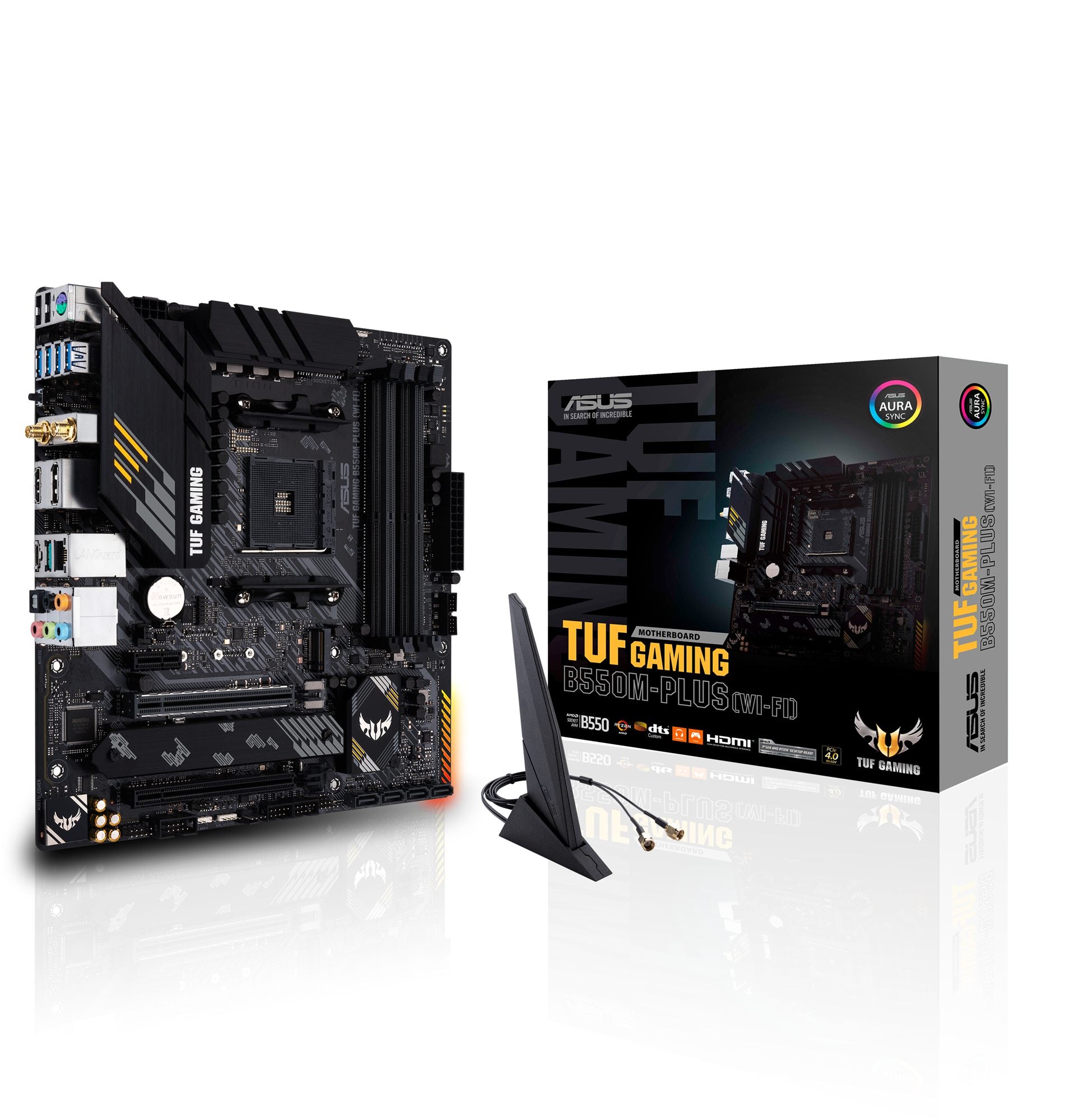ASUS TUF GAMING B550M PLUS AMD B550 Emplacement AM4 micro ATX