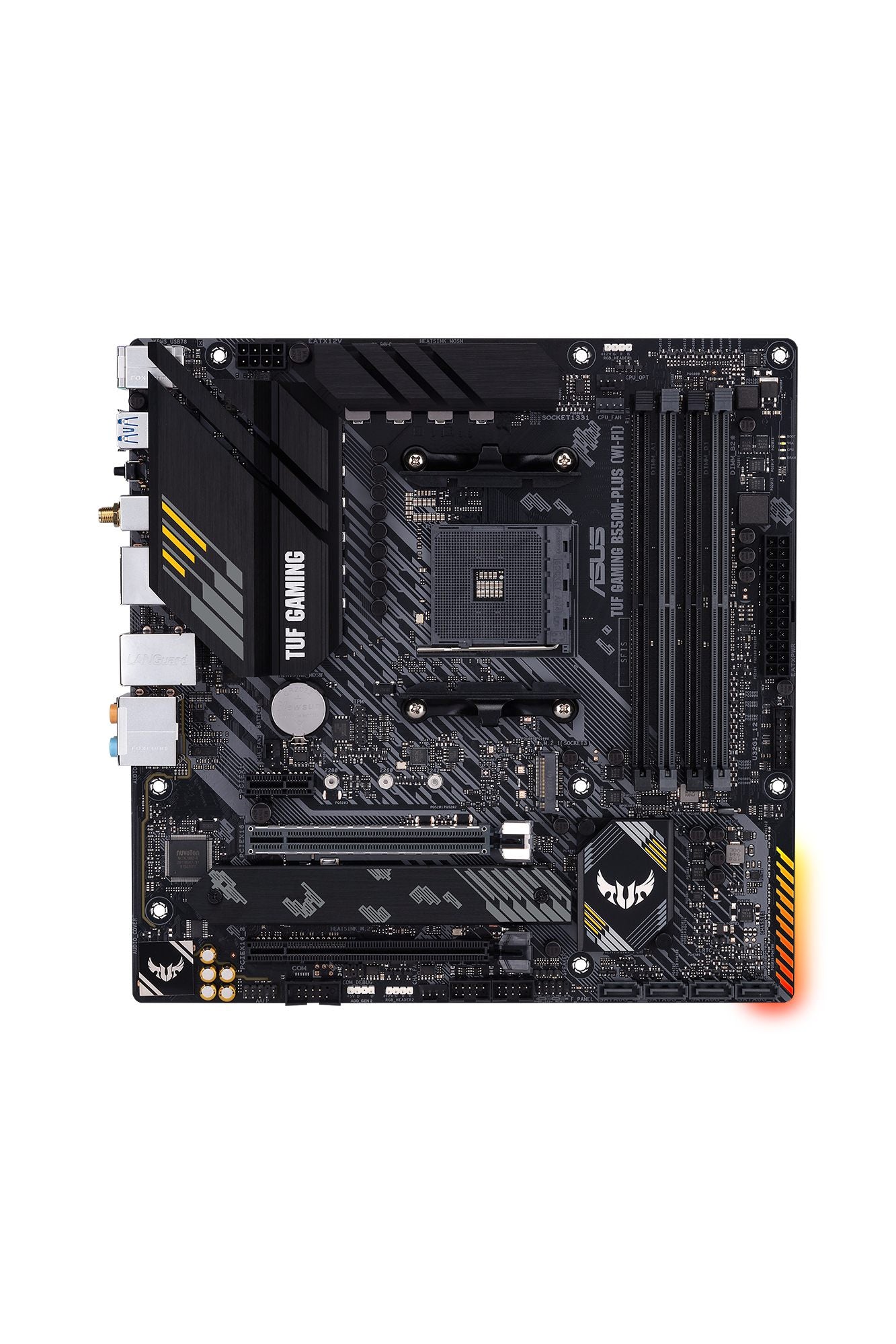 ASUS TUF GAMING B550M PLUS AMD B550 Emplacement AM4 micro ATX