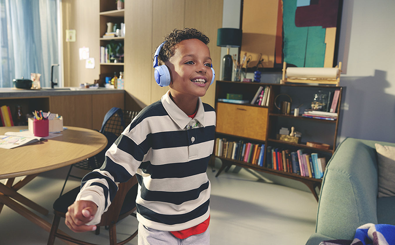 Headset Bluetooth JBL Junior 320 Blue
