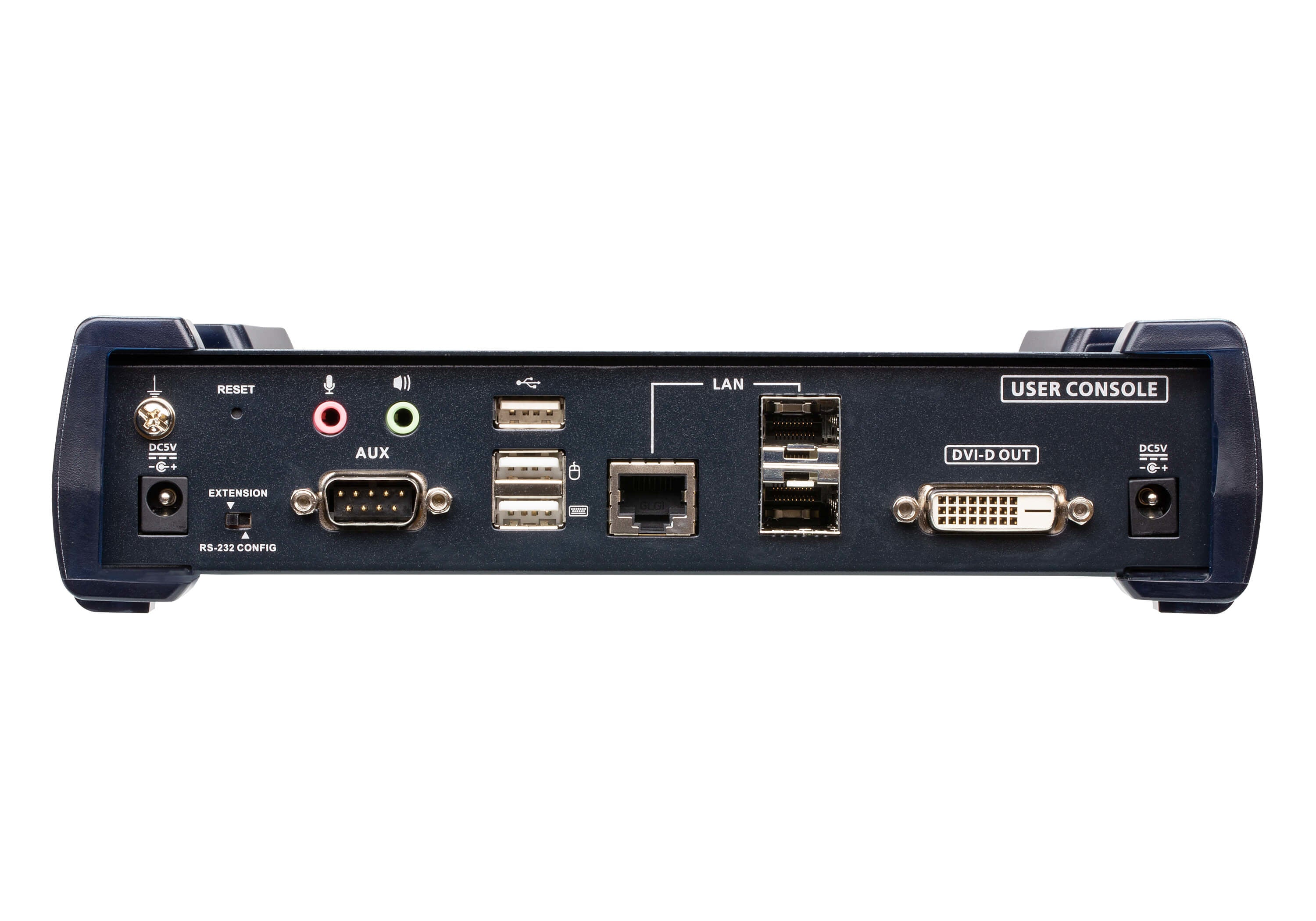 ATEN PREMIUM KE6920ATC Contrôle KVM à distance 2 serveurs 1 opérateur IP/2Fibres