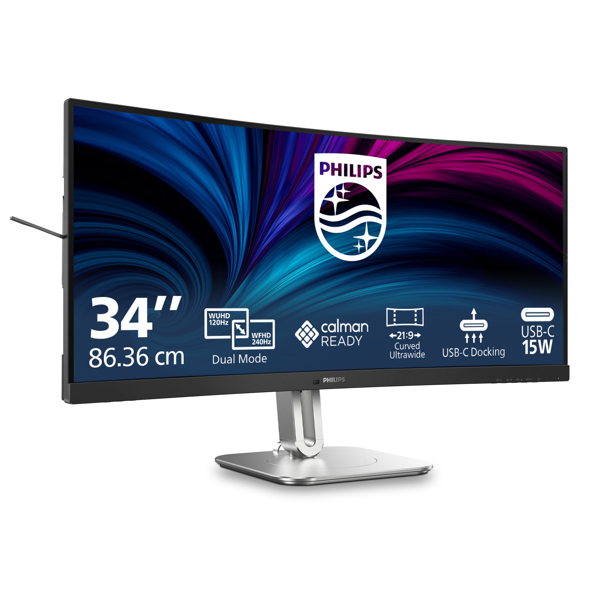 Curved Business monitor