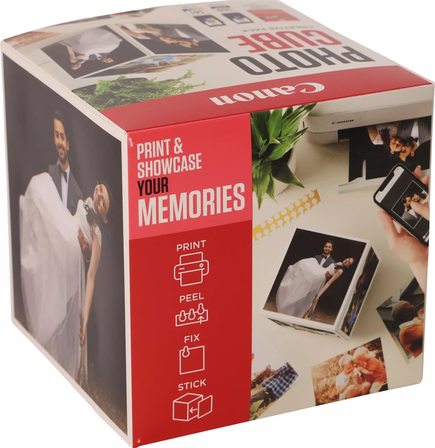 CANON PG-560/CL-561 Ink Cartridge Photo Cube Creative Pack White Pink