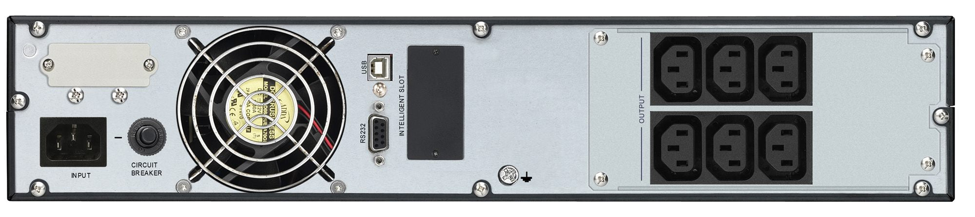 Vertiv GXT RT+1ph UPS 2kVA input plug