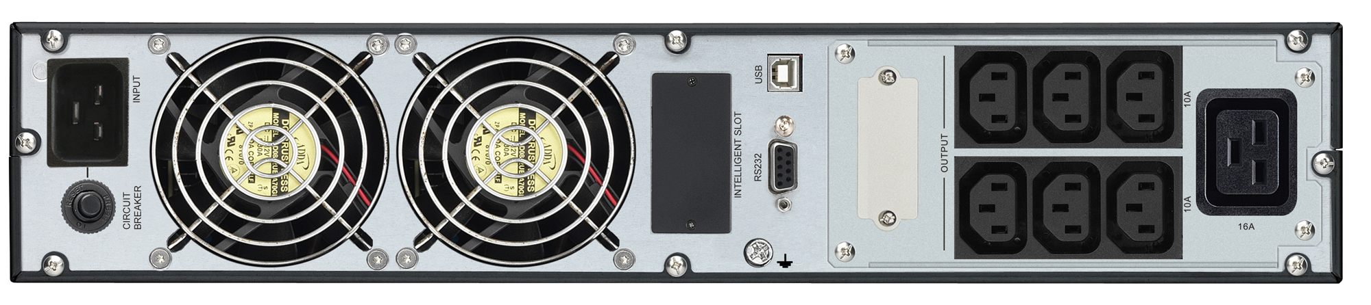 Vertiv GXT RT+1ph UPS 3kVA input plug