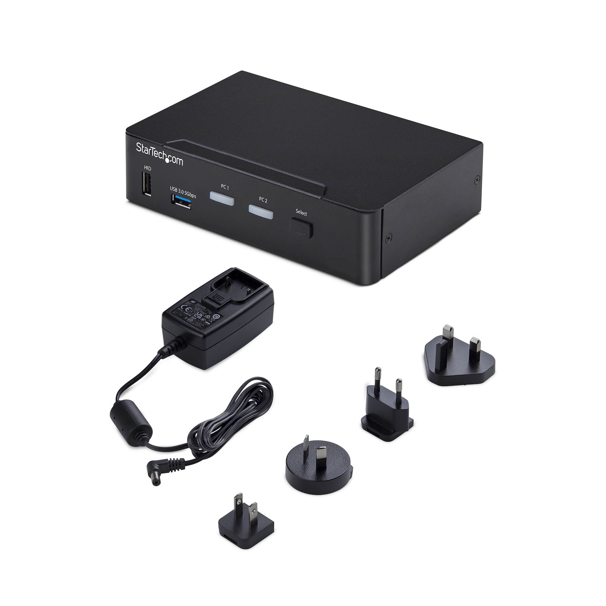 2-Port DisplayPort KVM Switch USB 3.0