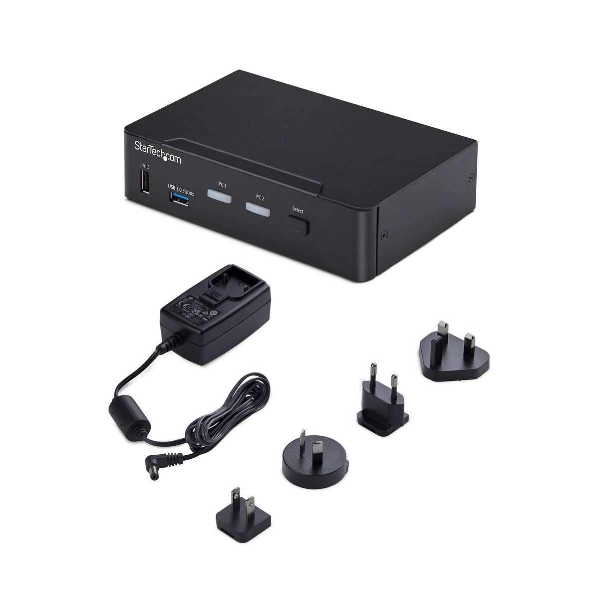 2-Port DisplayPort KVM Switch USB 3.0