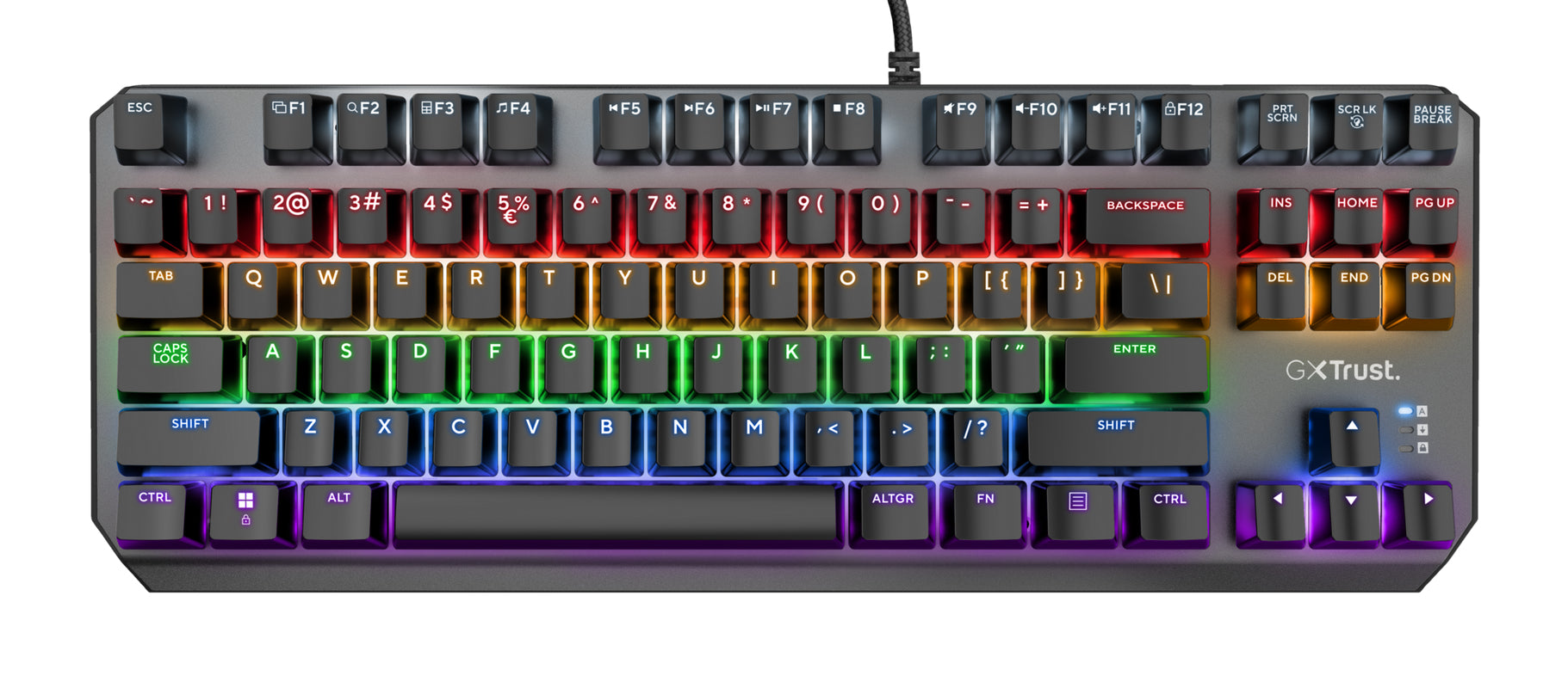 TRUST Clavier mécanique CALLAZ TKL - GXT834 (FR)