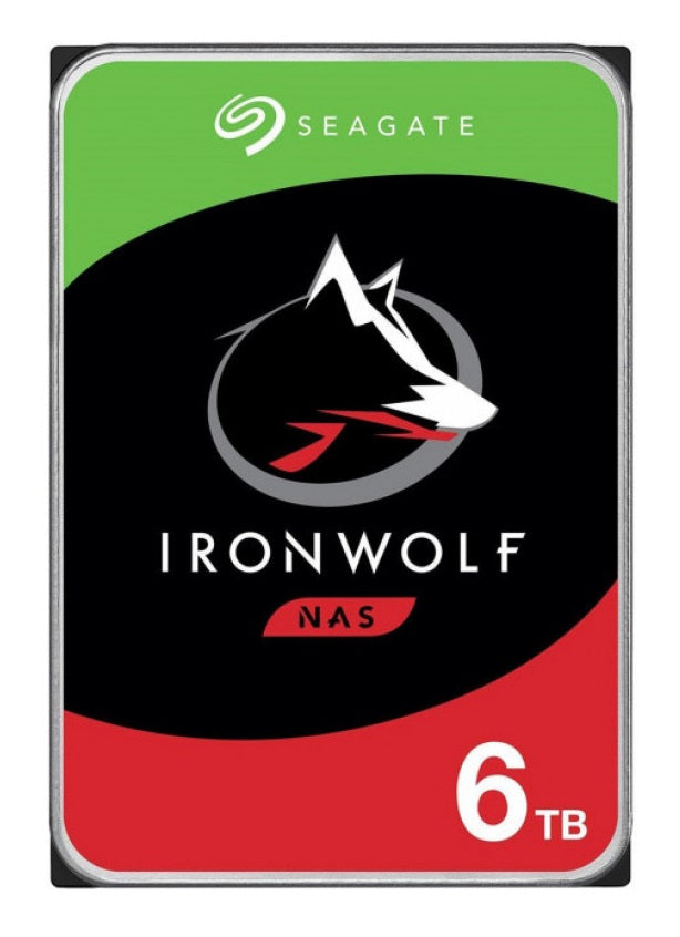 SEAGATE IronWolf 6To 5400rpm SATA III 3.5p Internal NAS HDD Retail SinglePack