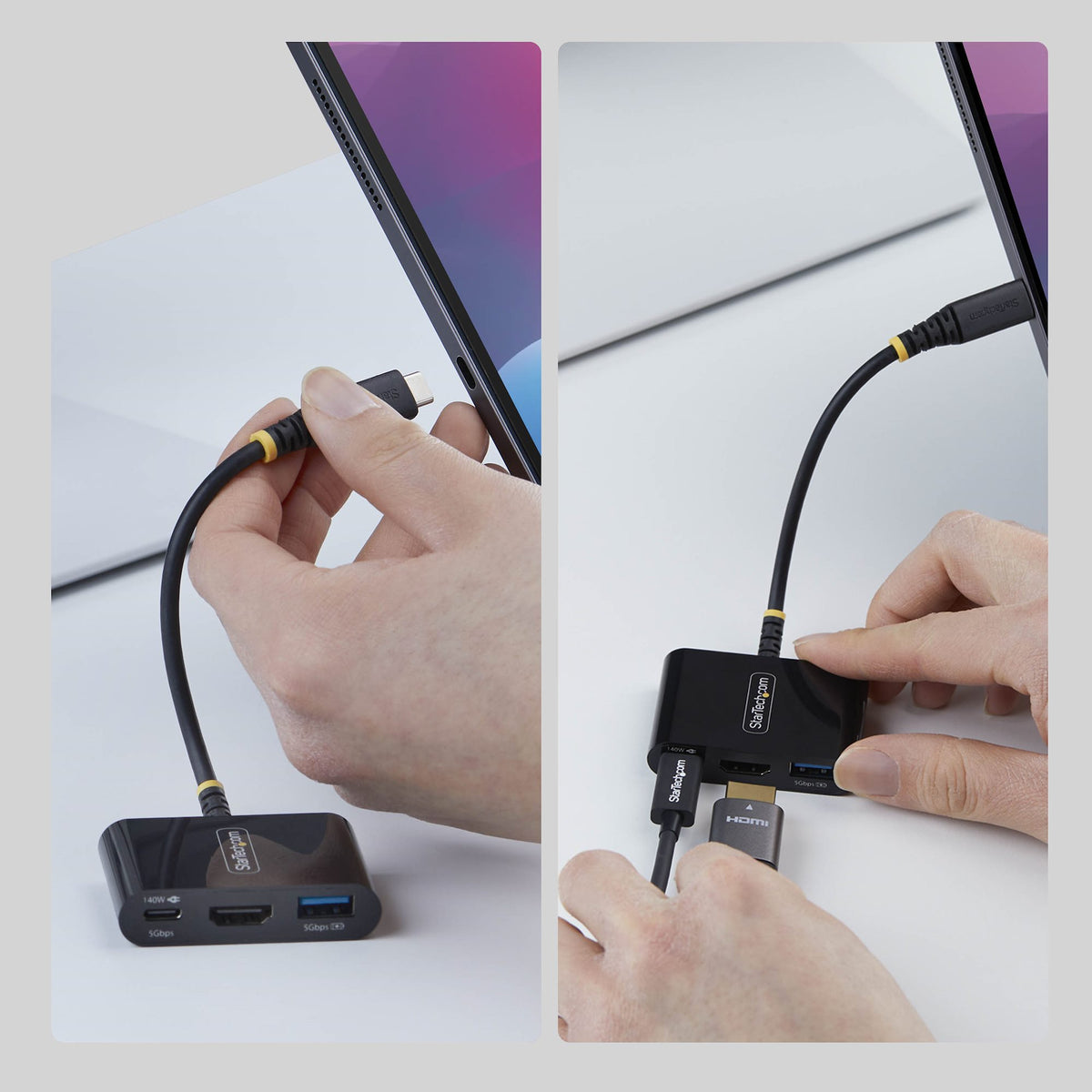 USB-C HDMI Multiport Hub 140W