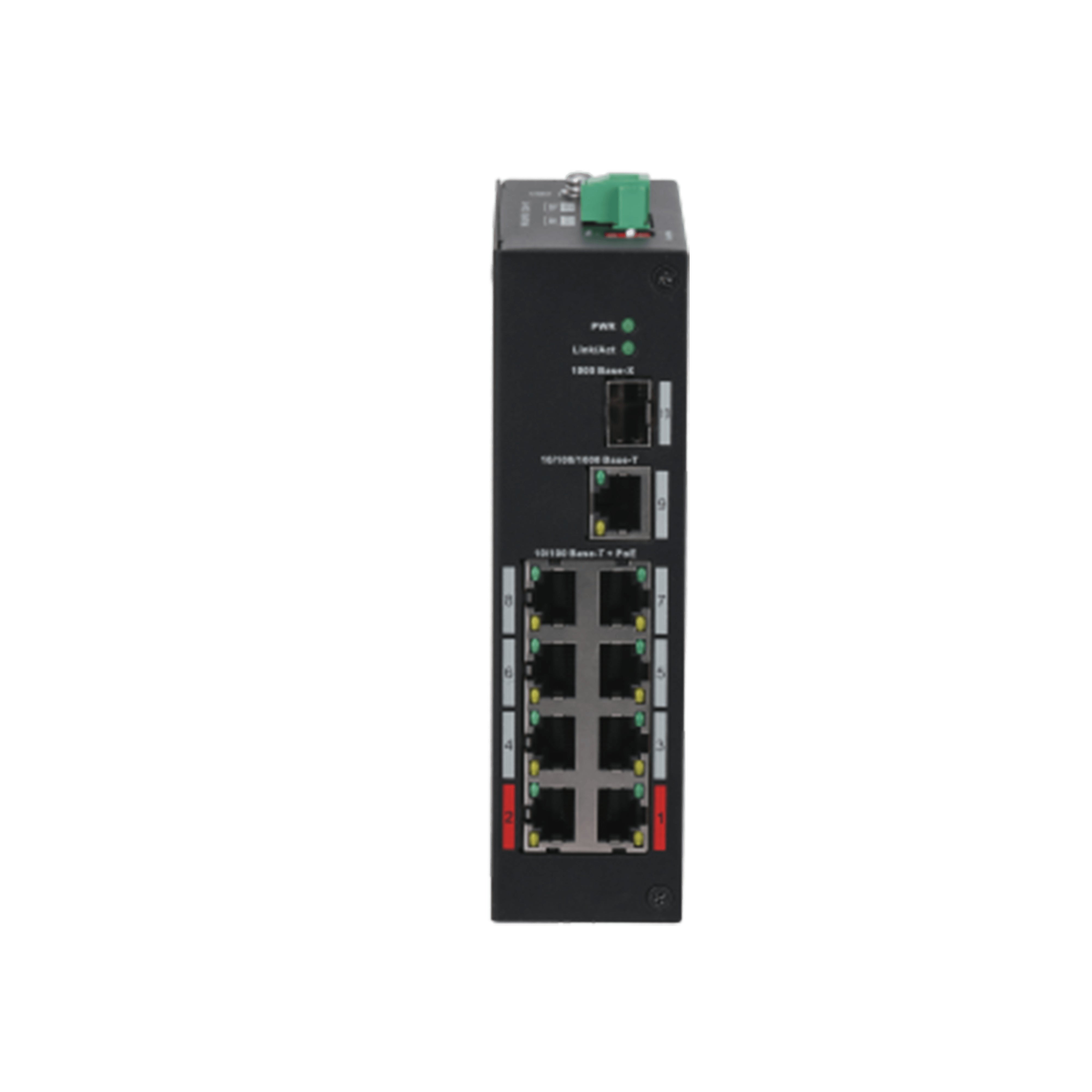 Dahua PFS3110-8ET-96-V2 Commutateur de bureau non géré 10 ports avec 8 ports PoE