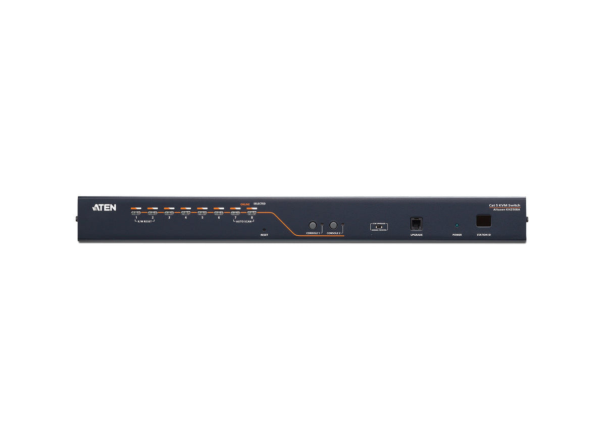 Aten KH2508A KVM Altusen CAT5 8 ports Double Console