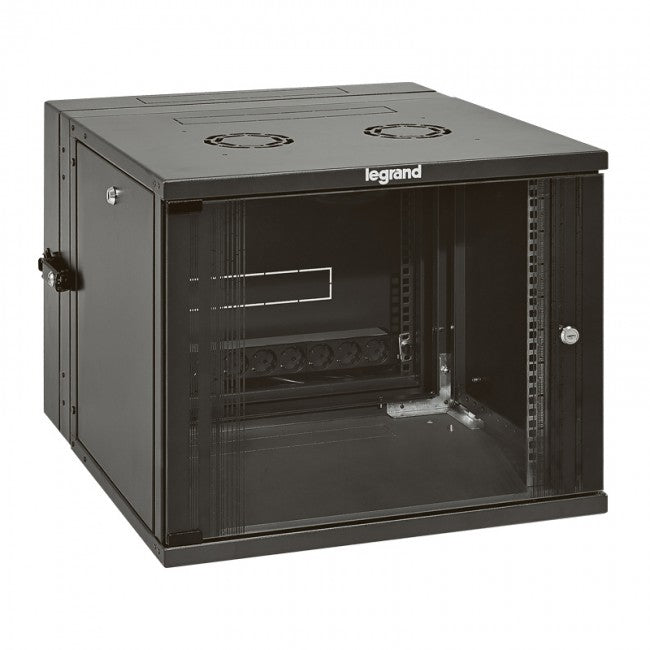 LEGRAND Coffret pivotant 19pouces livré monté Linkeo capacité 15U - 759x600x610m