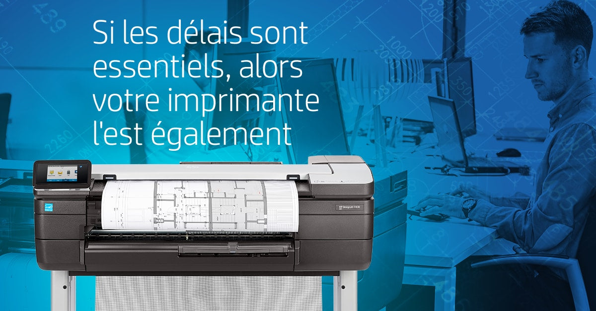 HP DesignJet T830 24p MFP with new stand Printer