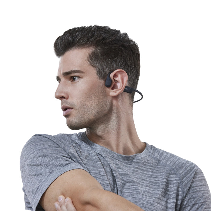 SHOKZ Casque à conduction osseuse OpenRun - Bluetooth - Noir