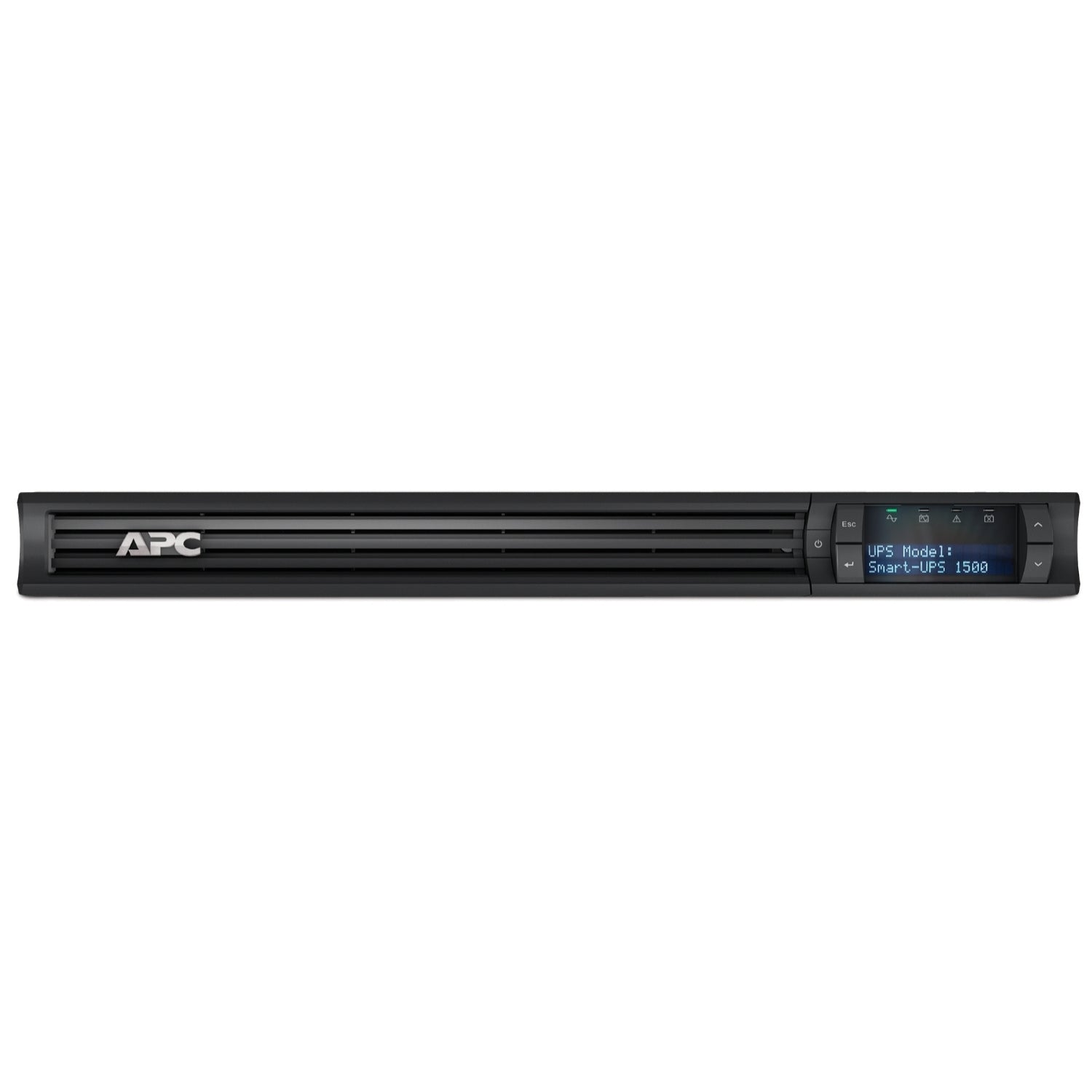 APC Smart-UPS 1500 LCD UPS rack-mountable AC 230V 1000Watt 1500VA RS-232 USB output connectors 6 1U Black